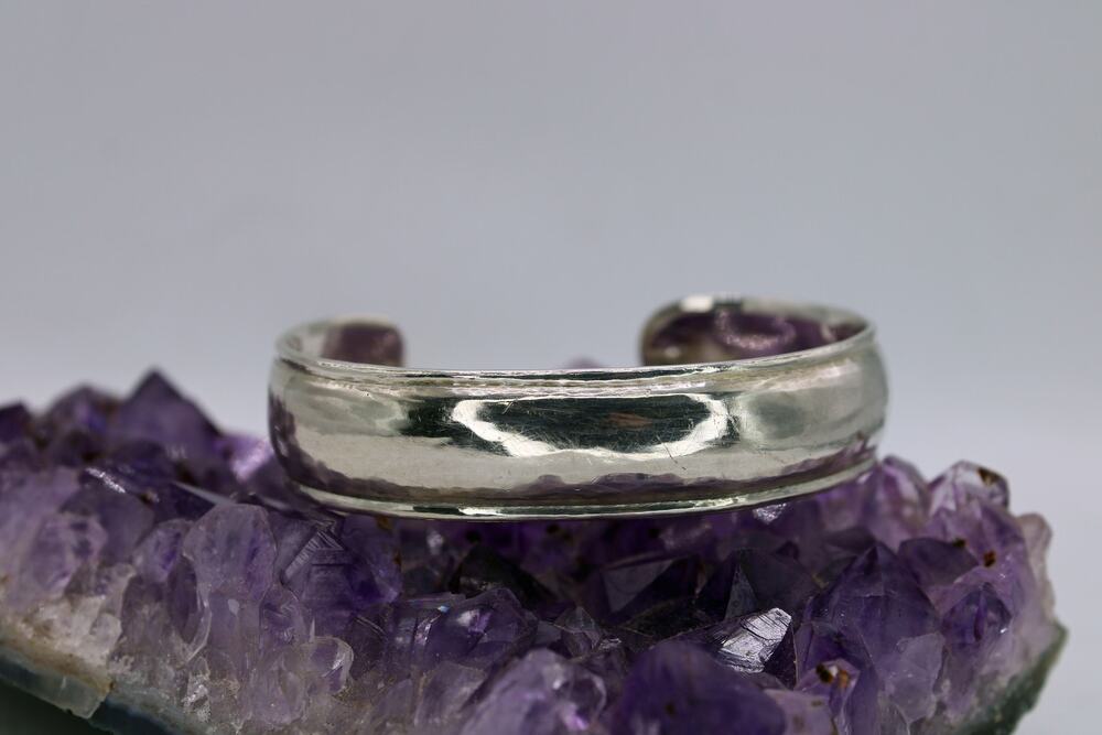 James Avery Sterling Silver Domed Christina Cuff Bracelet